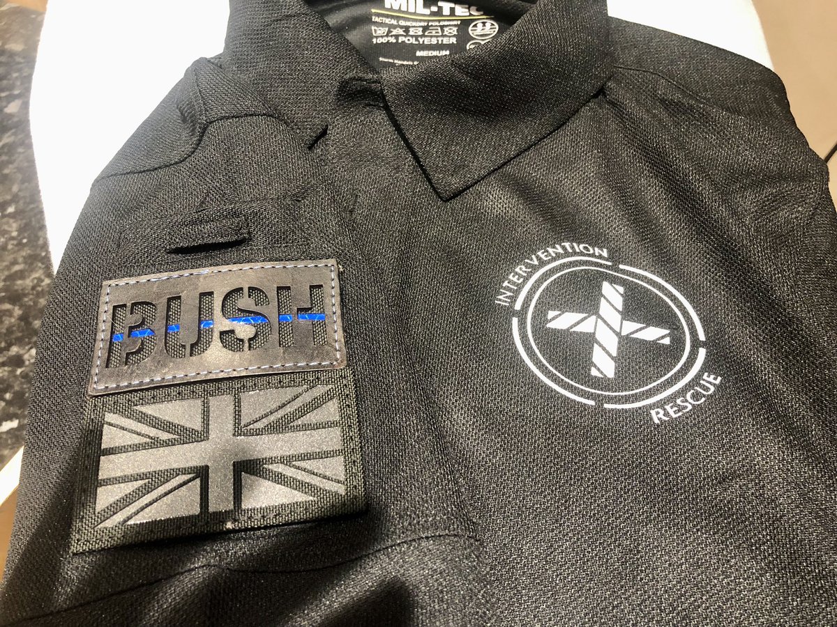 CliveBushMInSTR's tweet photo. A new 🇬🇧 patch for my @INTVNRESCUE polo for @Grimpday #grimpna from @G4HRescue #smart 💥 https://t.co/8WDS8ArpJk