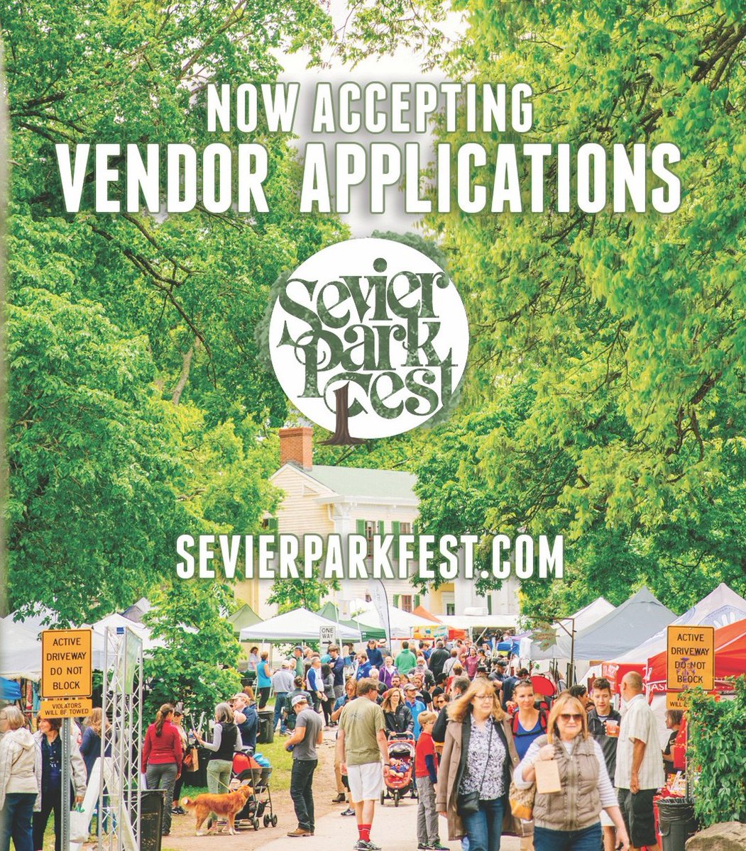 Friendly reminder that we are accepting vendor applications at hubs.li/Q012zfL60
Join us on May 7th in Sevier Park for live music, local shopping, food trucks, family friendly activities and more! 👏
Sign up to receive updates at hubs.li/Q012zfL60