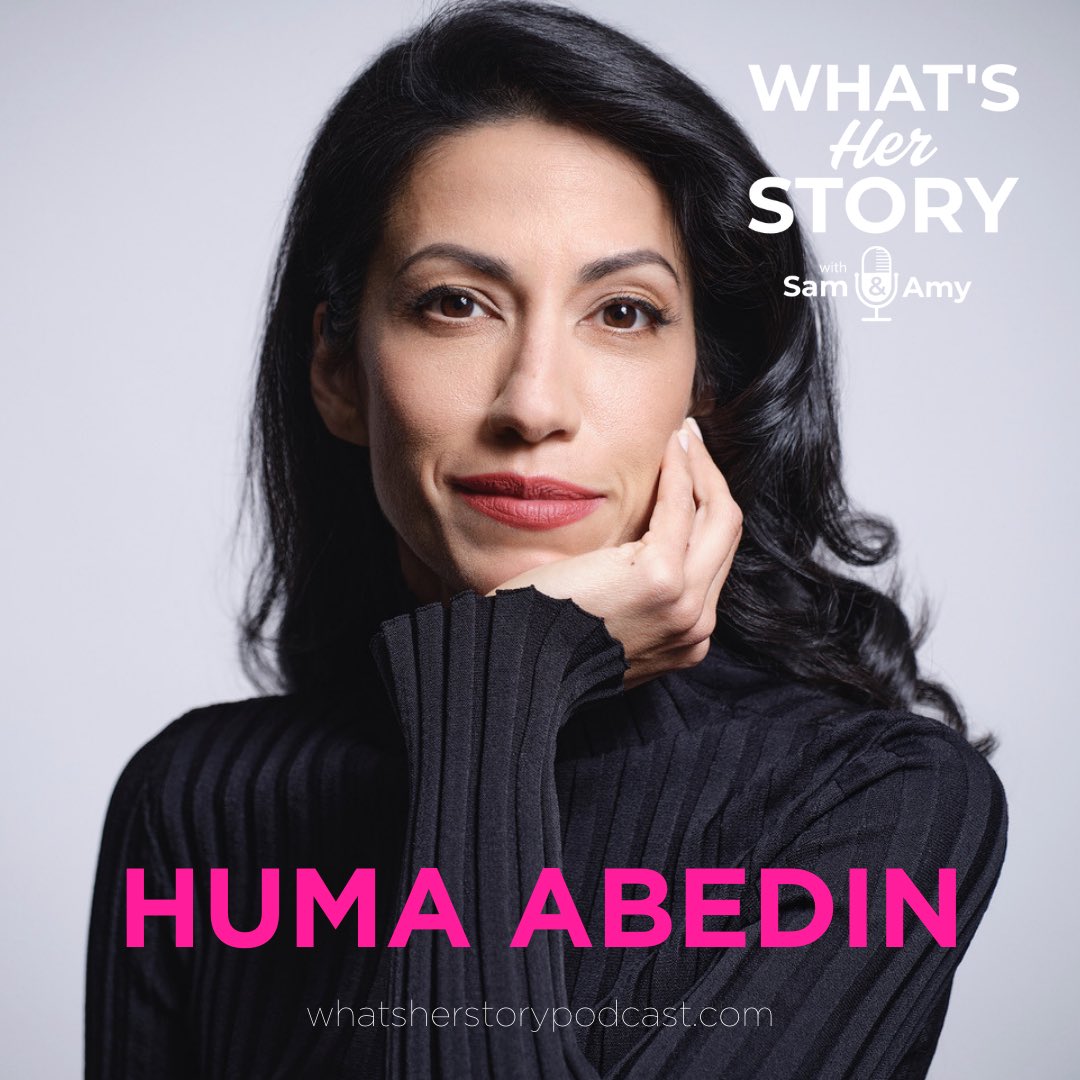 Samantha Ettus (@samanthaettus) on Twitter photo There are few people as captivating and compelling as <a href="/HumaAbedin/">Huma Abedin</a>. In this deeply personal interview, she reflects on her career as Hillary’s right hand, her very public heartbreak and her next chapter. podcasts.apple.com/us/podcast/hum… There are few people as captivating and compelling as <a href="/HumaAbedin/">Huma Abedin</a>. In this deeply personal interview, she reflects on her career as Hillary’s right hand, her very public heartbreak and her next chapter. podcasts.apple.com/us/podcast/hum…