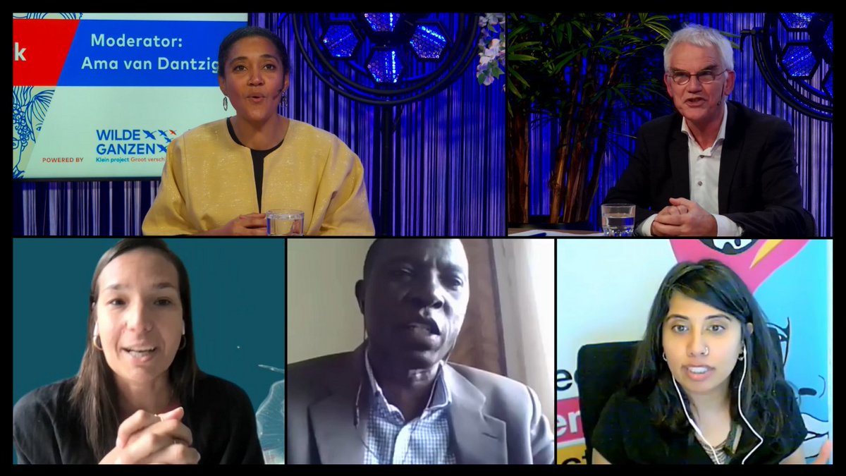 Today's #WorldCafé was a very insightful gathering, with lots of food for thought. Did you miss out? Stay tuned! <a href="/ViceVersaNL/">Vice Versa</a> and <a href="/WildeGanzenNL/">Wilde Ganzen</a> will share the recordings. A big thanks to the speakers <a href="/Amafantastic/">Ama van Dantzig</a> <a href="/IsoobaMoses/">Moses Isooba</a> <a href="/PartosDIR/">Liana Hoornweg</a> @zohramoosa &amp; @abacaximst.