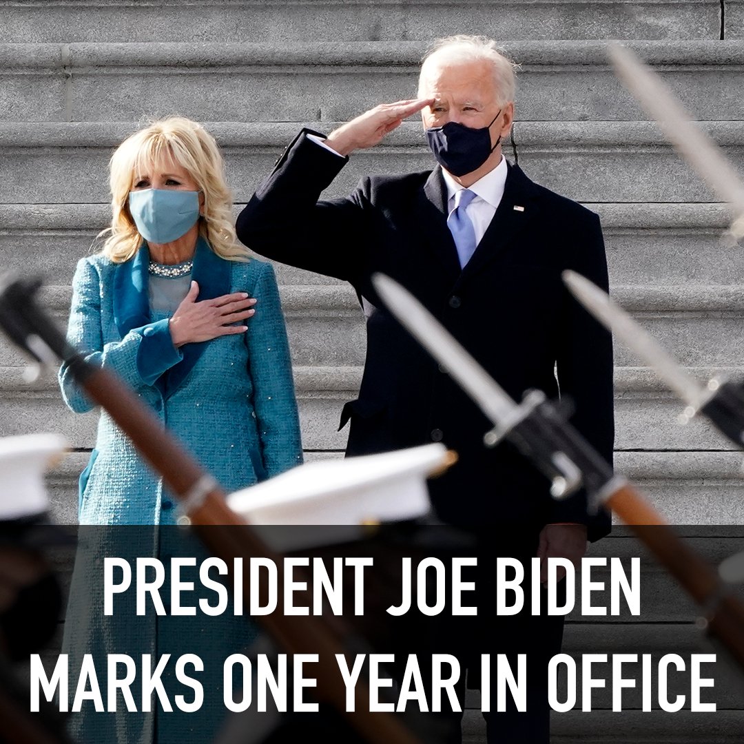 President Joe Biden came to office seeing two sicknesses in his country. Neither has abated a year later. Read more: bit.ly/33tkYlP