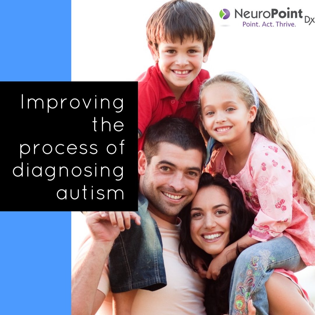 We strive to improve the lives of children and families living with #autism spectrum disorder and other neurological disorders by providing tools for earlier diagnosis and more precise treatment.⁣
⁣
neuropointdx.com

#asd #autismtest #autismresearch #iep #testforautism