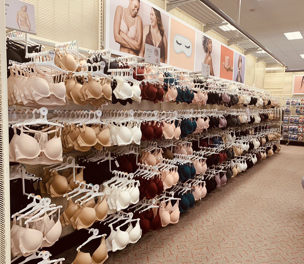 Zone, signing, and brand are all priorities on our intimates back wall 🤩