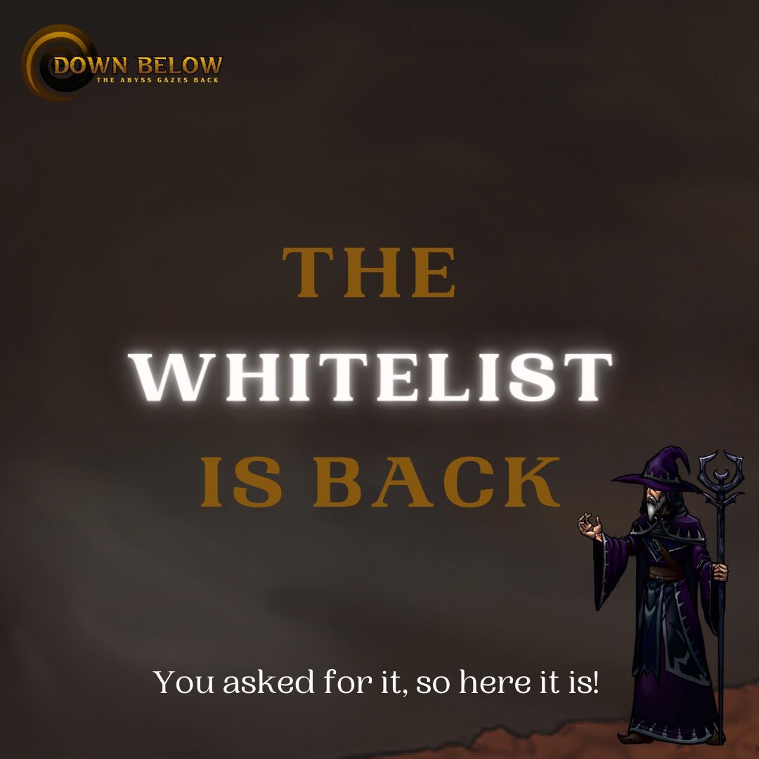 🔥 YOU ASKED FOR IT, SO HERE IT IS! 🔥

We are opening our LAST WHITELIST to sell the remaining packs from our first sale. 

Follow the steps on the link below:
📌 givelab.com/dechQt/

🧨 ATTENTION: Whitelisters will have priority time to purchase, remaining packs open sale.