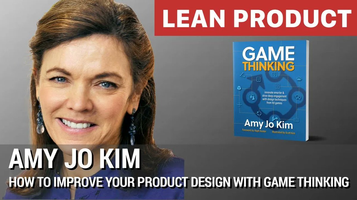 danolsen's tweet image. Don't miss this video of @amyjokim's talk on How to Improve your Product Design with Game Thinking from @LeanProdMeetup: buff.ly/2LEuYtu. View my #YouTube channel to watch videos from other top #ux #prodmgmt #leanstartup speakers: buff.ly/2NskTkQ