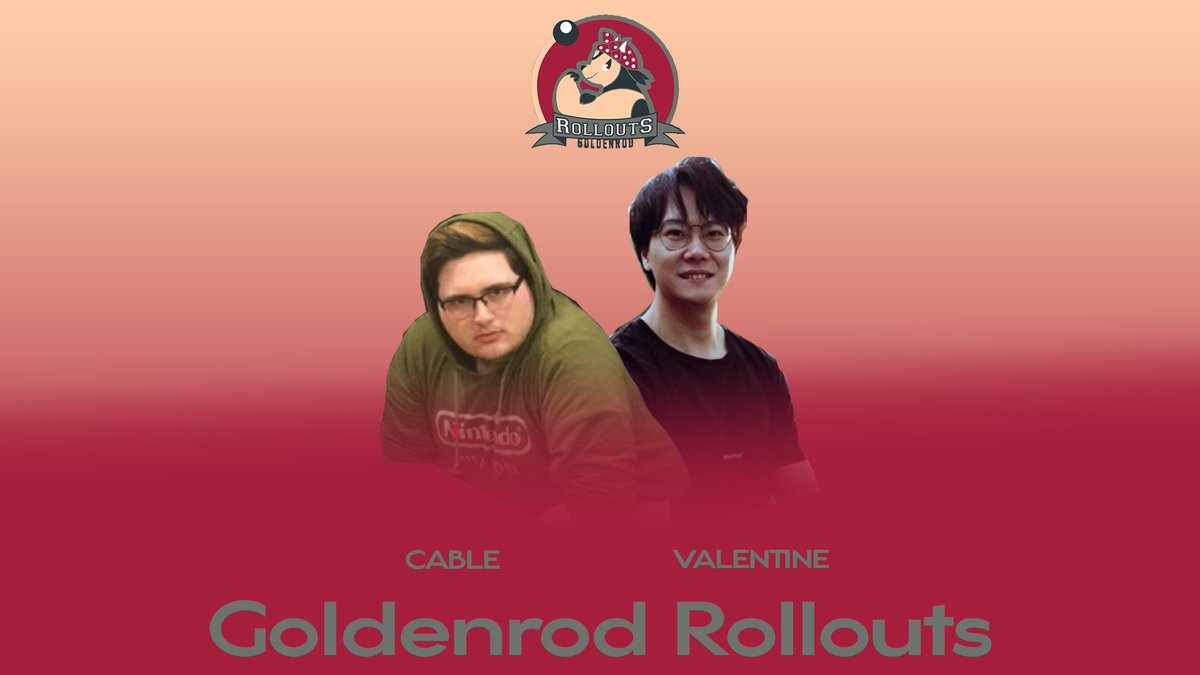 npacommish's tweet photo. The Goldenrod Rollouts are here to do some damage, managed by @CableVGC and @ValentineVGC_ https://t.co/MbnkYN6hHs