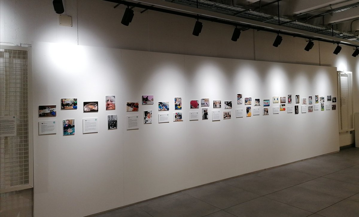 And it's up! 😀🎉
If you're visiting #BritishArtShow9 at Wolverhampton School of Art have a look at some of the amazing things local young people have been doing as part of the Inspired by #BAS9 <a href="/ArtsConnectWM/">Arts Connect</a> Learning Programme. 

#BAS9Learning 
@wlv_soa <a href="/WolvArtGallery/">Wolverhampton Art Gallery</a>