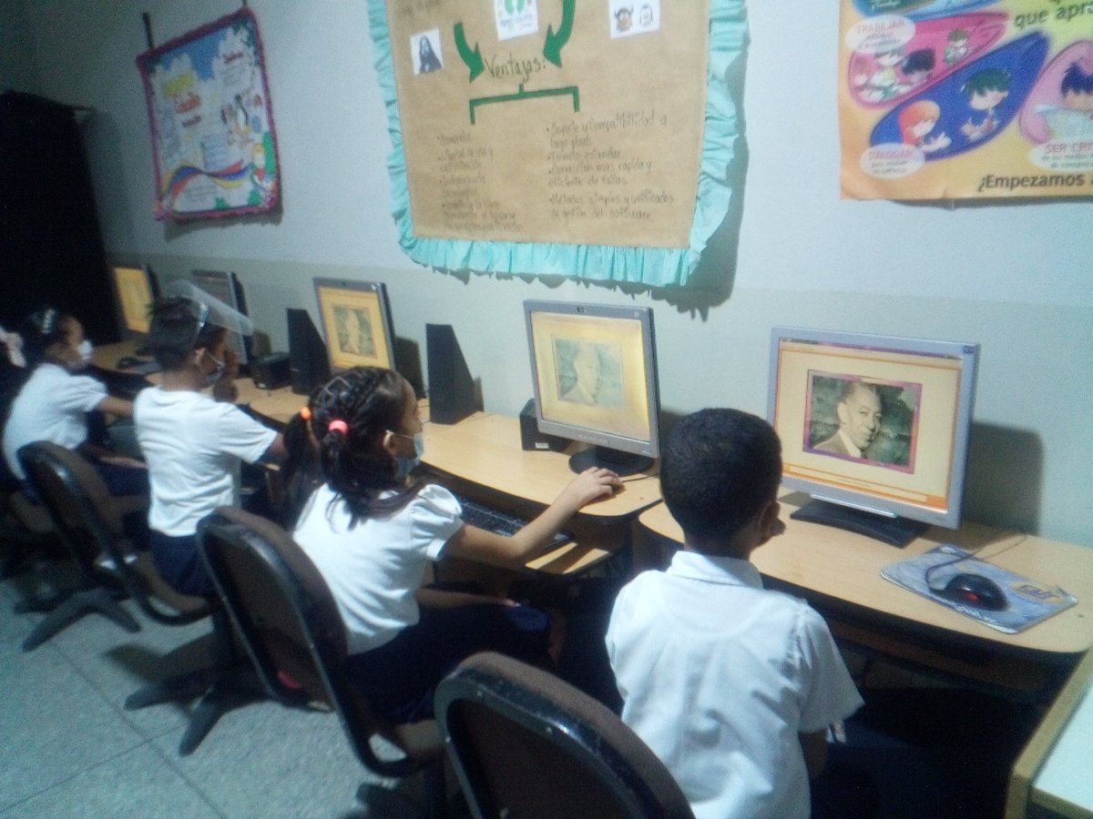 cbit_escalona's tweet photo. Atención a estudiantes de la EIB "Escalona y Calatayud" con recurso en JClic sobre el "Día del maestro". Tutoras Nelia De Andrade y Angélica Romero @Fundabit_Yaracu https://t.co/w3hfozX73s