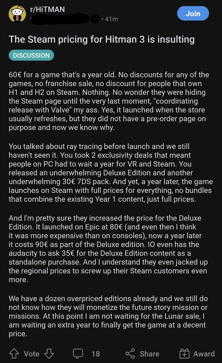 hitman pc game order reddit