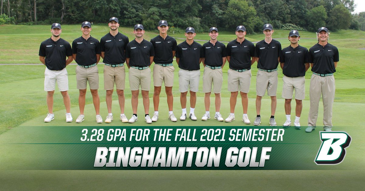 Congratulations to our team for its outstanding work in the classroom during the recent fall semester! #BingPride