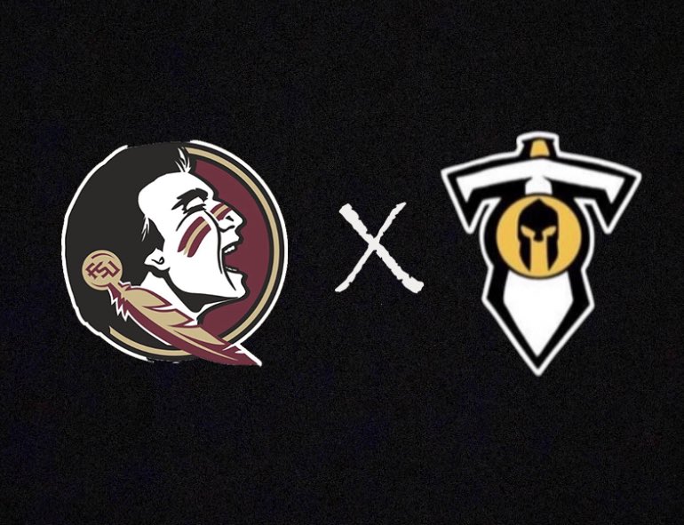 Big thanks to <a href="/RyanBartow/">RyanBartow</a> of <a href="/FSUFootball/">FSU Football</a> for stopping by Treasure Coat high school today to check out our TITANS. #TitanBornTitanBred⚡️⚡️ <a href="/FB_Economist/">Jonny Guerra</a>