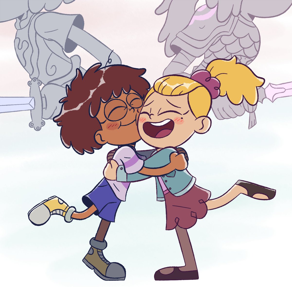 Froggy_doodles's tweet image. Swords and hearts ⚔️💙❤️
#amphibia #amphibiafanart #sashanne #Sashanneweek