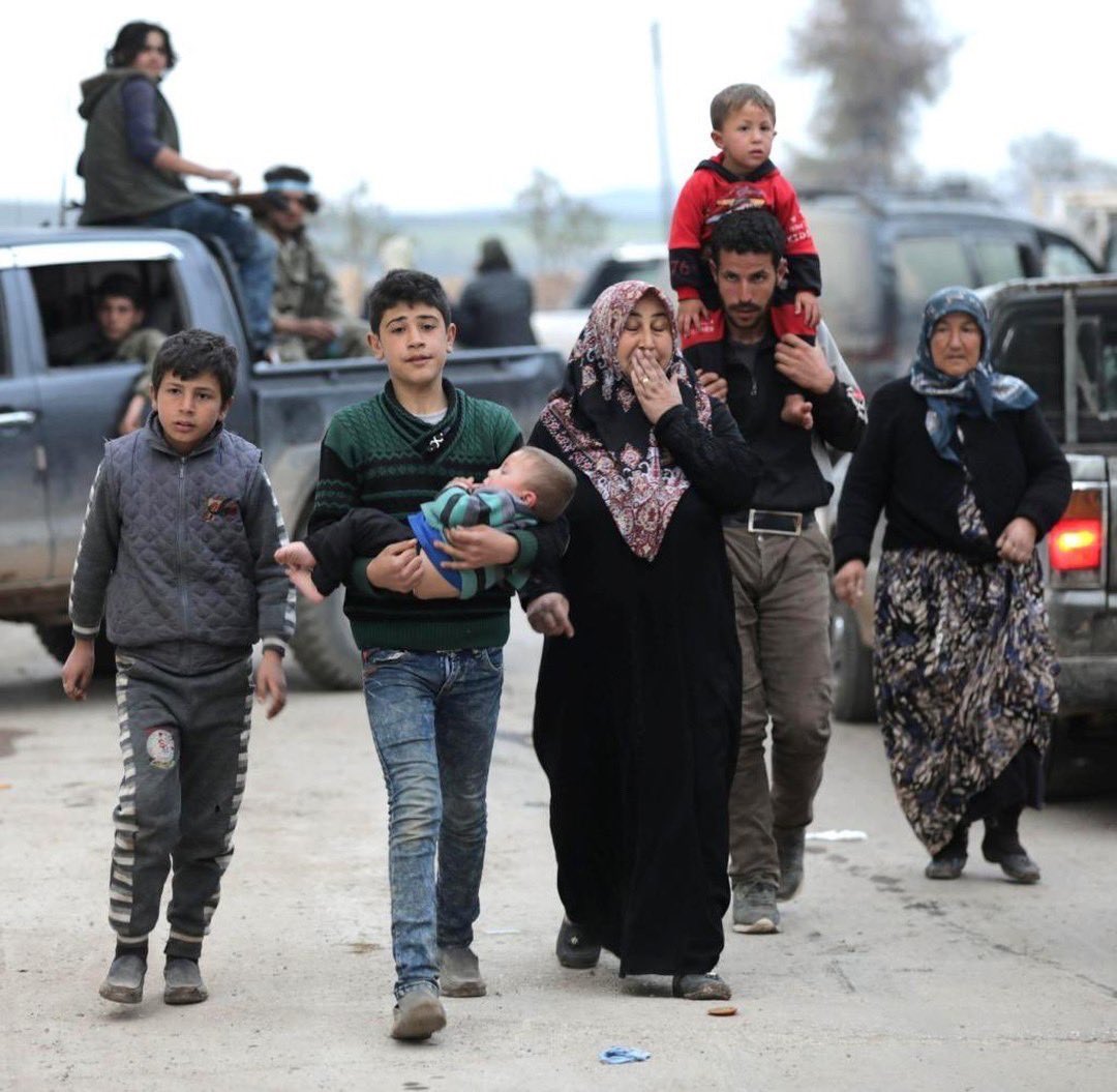 FriedensiniOWL's tweet photo. Heute jährt sich der Beginn des völkerrechtswidrigen Angriffskrieges der Türkei auf den vor allem von Kurd:innen bewohnten Kanton #Afrin zum 4.Mal. Die Invasion trug den Namen „Operation Olivenzweig" und verantwortet über 600 zivile Tote in den letzten 4 Jahren. #TurkeyOutOfEfrin https://t.co/StW2KX88GX