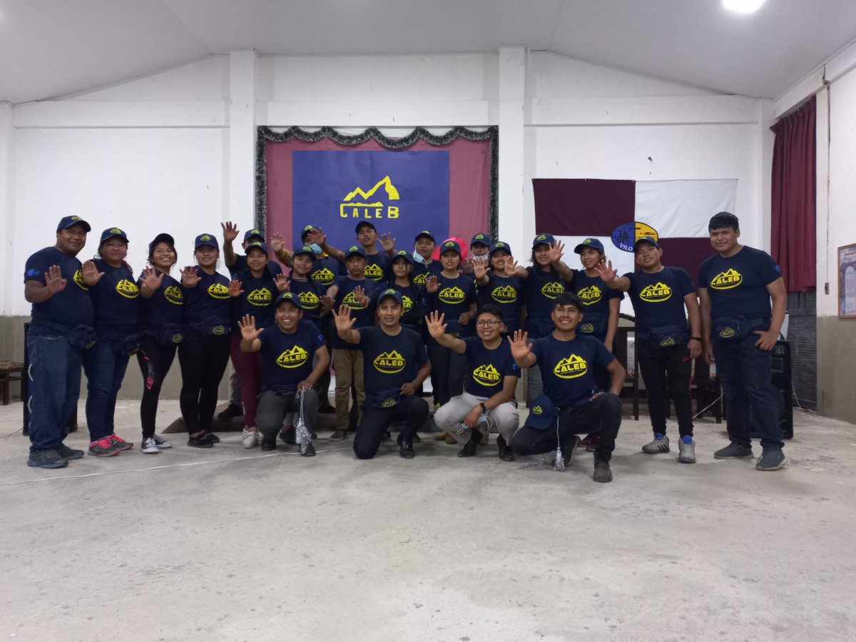PMoleros's tweet photo. Misión Caleb en la @iasd_mbc 1400 jóvenes dejarán su huella en Potosí, Sucre, Oruro y Cochabamba. #YoVoy #MisionCaleb https://t.co/qYXz2ccehe