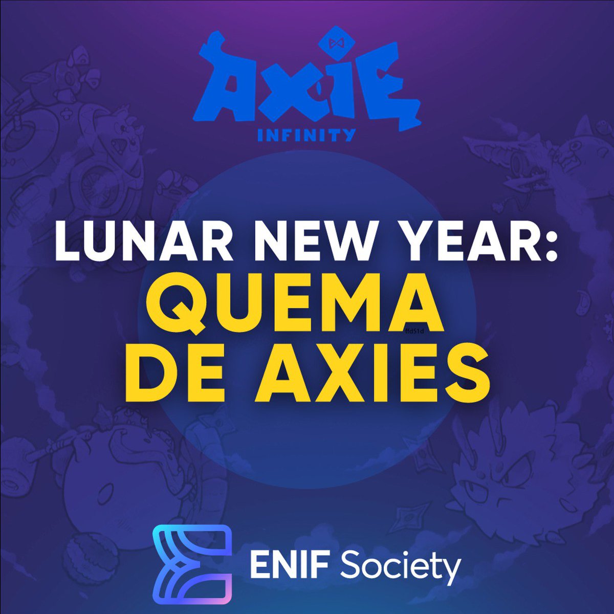 EnifSociety's tweet photo. Esperamos mucho por la quema de axie y ahora está aquí con muchas recompensas 🚀
Déjanos tu opinión del año nuevo lunar ⚔️🏯
.
.
.
.
.
.
.
#AxieInfinity #blockchains #playtoearn #smoothlovepotion #ronindex #AxieInfinityScholarship #axieinfinityespañol https://t.co/ApHJ1A8do5