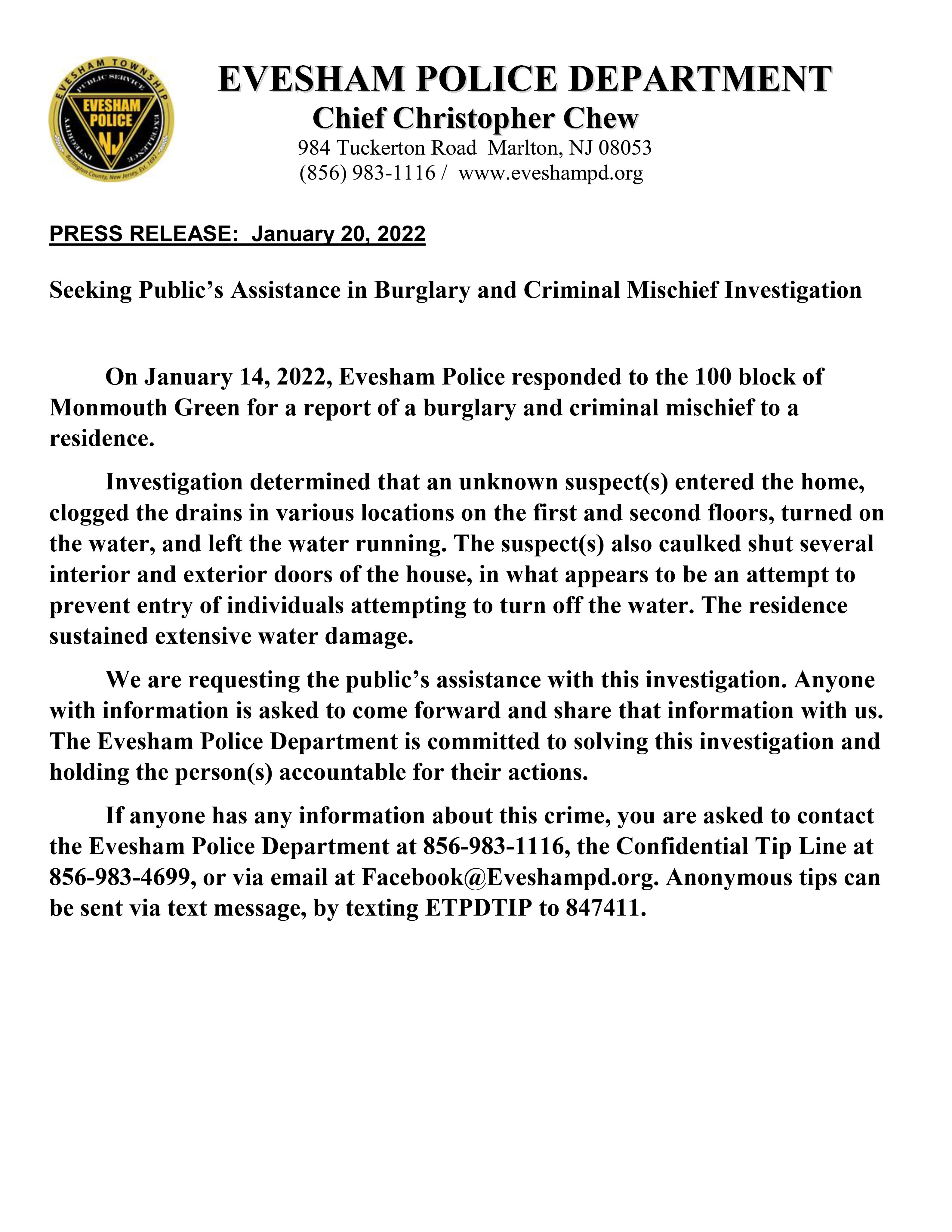 Evesham Township Eveshamtwp Twitter