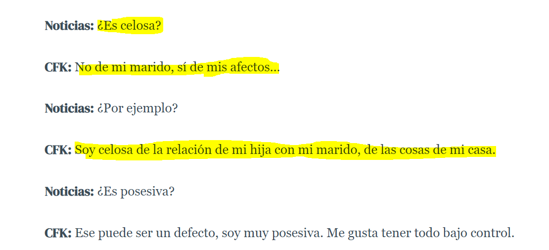 MabelPajarita's tweet photo. CFK le contaba a los periodistas q estaba celosa de Florencia. También les contaba que el gordo era su preferido. Después los metió a los dos en el directorio de una empresa para lavar $ pero le dió inmunidad sólo al gordo. El problema de Flor es su madre. https://t.co/KfFCCaTs8T