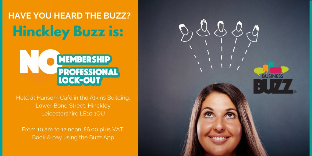 BizBuzzWarks's tweet photo. At @BizBuzzWarks & @BizBuzzLeics our #HinckleyBuzz & #CovBuzz are now face-to-face #networking. #NuneatonHour. Check-out which of your favourite Buzz event are F2F using the newsfeed on the Buzz booking app: https://t.co/UuDg7vuakD #Coventry #Nuneaton #Hinckley https://t.co/fmW6jm6quF