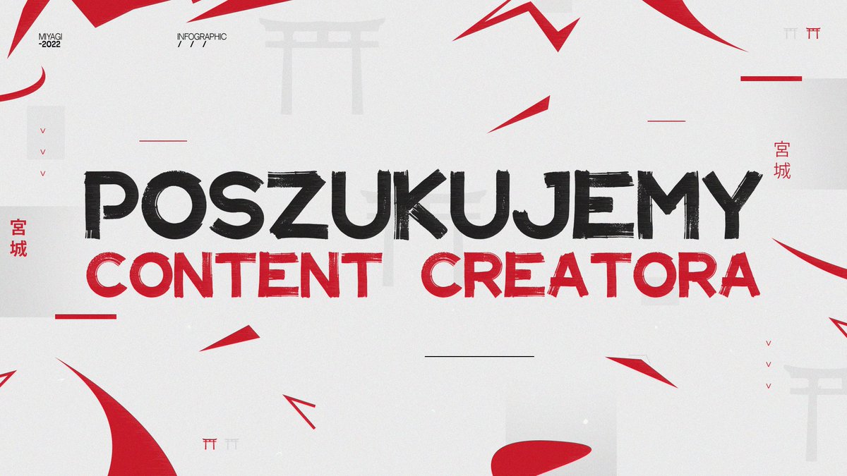 Poszukujemy osoby na stanowisko content creatora! 

Wymagamy przede wszystkim dużo czasu, chęci, motywacji, kreatywności i masy pomysłów! 

Formularz zgłoszeniowy ->>  forms.gle/KDUwg9QaV1yrrz…