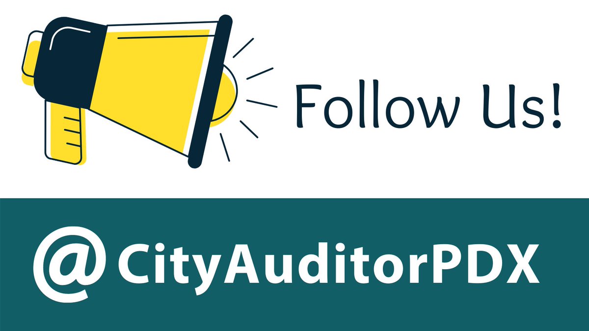 PortlandAudits's tweet image. We are moving! Our twitter account is moving at the end of the month. Please make sure to follow @CityAuditorPDX to stay connected and informed! #PDX  #Portland  #Auditor #audits