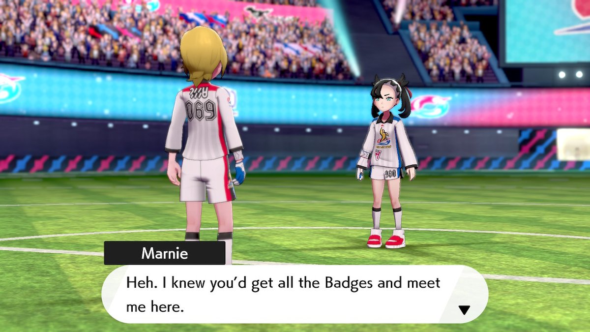 MithosShulk's tweet photo. I can't believe Marnie has number 960, the exact reverse of my 069! The audacity! #PokemonSwordShield #NintendoSwitch https://t.co/xVwqtn4GGg