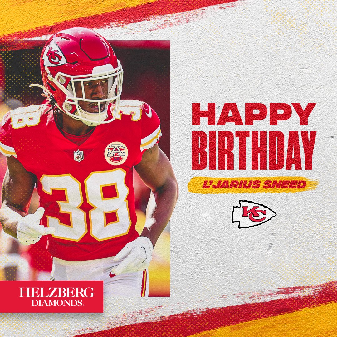 Chiefs's tweet photo. Help us wish @jay__sneed a happy birthday!! 🎂 https://t.co/un8wCLR2tD