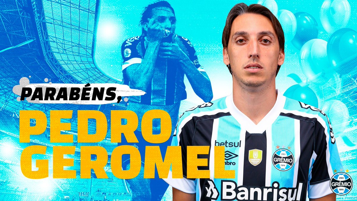 AS_SportsDesign's tweet photo. Para comparação, artes oficiais do clube em comemoração ao aniversário de seus ídolos - postadas no Twitter do Grêmio em Set/2021 e Jan/2022. https://t.co/HLlzN0mLU9