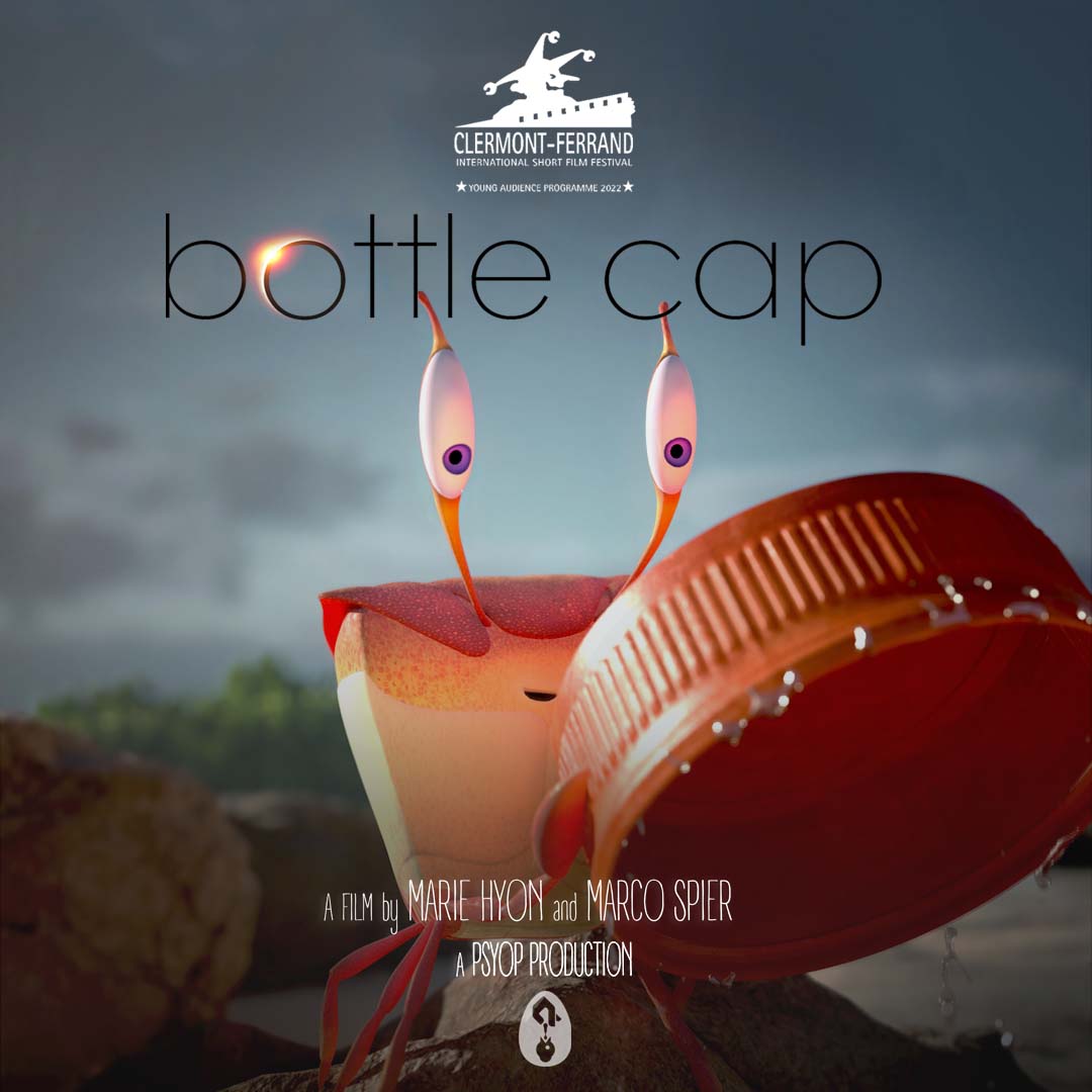 psyop's tweet image. BOTTLE CAP by Marco Spier &amp;amp; Marie Hyon will have its world premiere at @Clermont_Court. Don't miss this gem about the beauty and fragility of our oceans. Made in association with: @parleyforoceans, Content for Change, @EpicGames.
#BottleCap #animation #festival #cinema #shortfilm