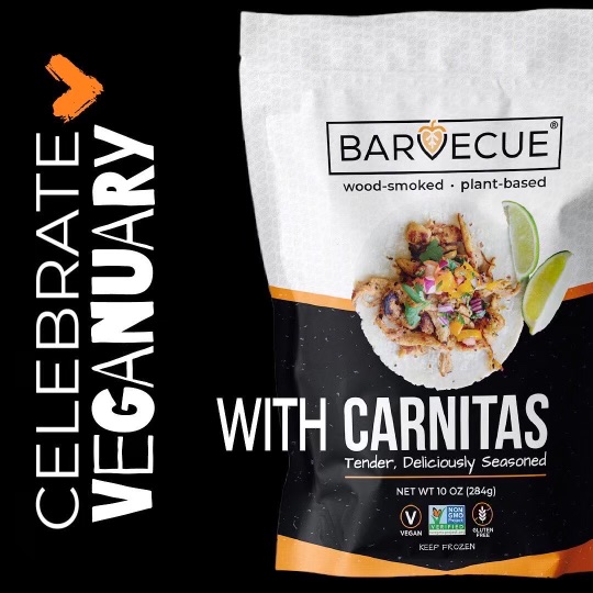 eatBarvecue's tweet photo. Celebrate Veganuary with Barvecueโs CARNITAS & get this party started! Wood-Smoked. Plant-based. Clean-Label. Non-GMO. Tender & deliciously seasoned.
https://t.co/KL3URjiOdD > Locator ๐ฅ๐ฑ
#veganuary #plantbasedmeat #plantbasedbbq https://t.co/iFepaU5q6V