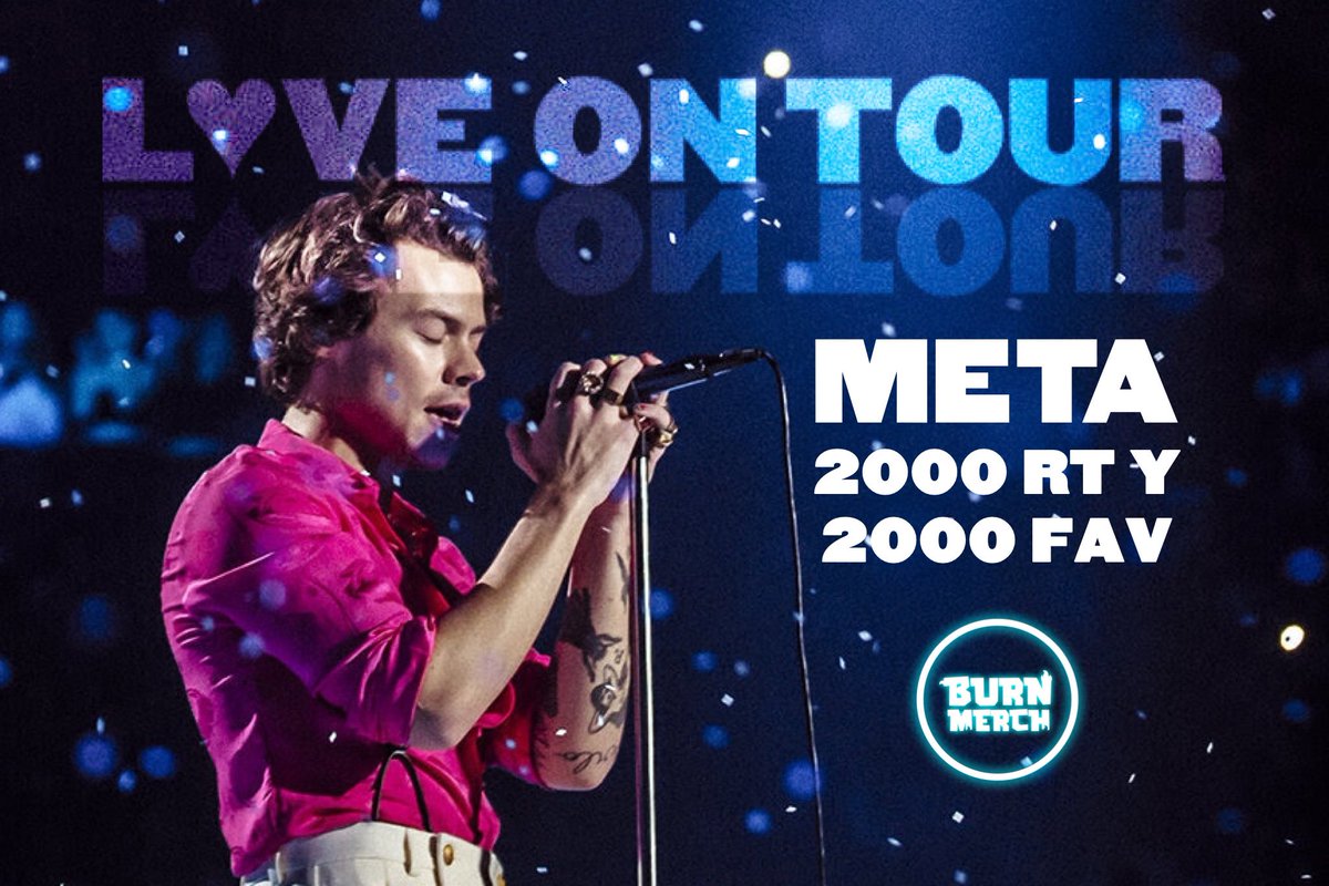 ¡Atención fans de Harry Styles!
Les tenemos un reto: Si este tweet llega a 2 mil rt y 2 mil me gusta, anunciamos el SORTEO DE ENTRADAS para el #LoveOnTour2022 en Lima, Perú 🇵🇪

¿Lo lograrán? 👀