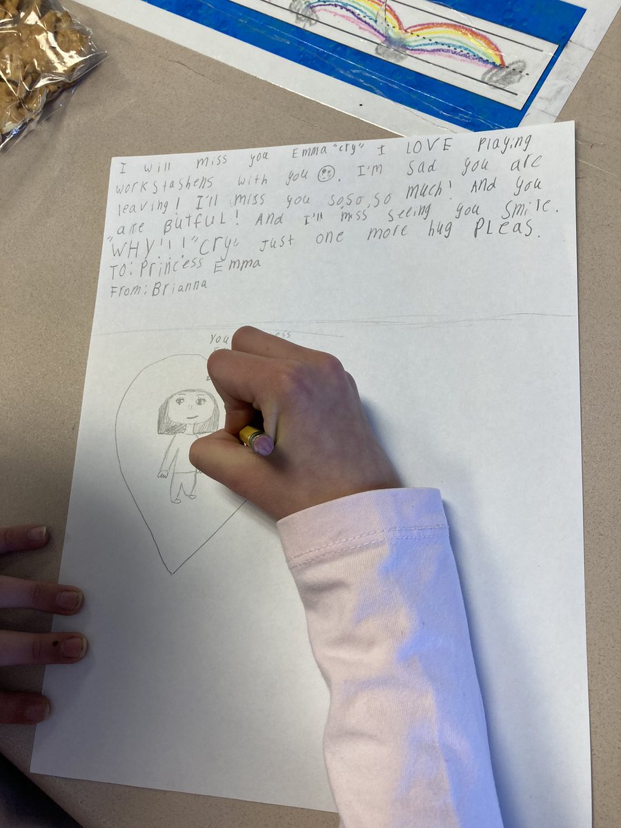 MrVanBockel's tweet photo. Found out one of my students will not be returning. The class made cards for her. I am impressed by the thoughtfulness shown  in the notes! 

#WeAreEisenhower #AHschools https://t.co/KyHCTlA3nL