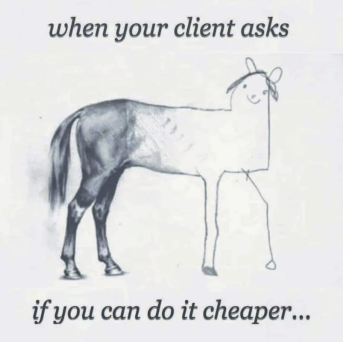 Client: can you trim the cost? Me: Of course

#nocode #freelancer #design #freelancedesign #GraphicDesigner #webdesigner #uxdesign