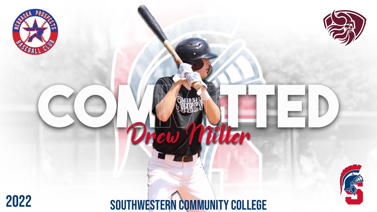 I’m excited to announce my commitment to <a href="/SWCC_Baseball/">Southwestern Baseball</a> to continue my baseball and academic careers. I’d like to thank God, my family, coaches, teammates, and friends who have believed in me throughout the years. Go Spartans!