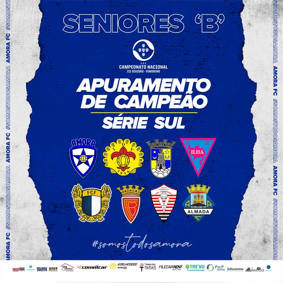 amorafcfem's tweet photo. #SenioresB
Após o sorteio, eis a composição da Série Sul da Fase de Apuramento de Campeão do Campeonato Nacional III Divisão! 💙💪
📍 Vieirense
📍 Sintrense
📍 GD Ilha
📍 Famalicão 'B'
📍 Barreirense
📍 Os Vidreiros
📍 Almada 
#amorafc #amorafcfutebolfeminino  #somostodosamora https://t.co/eRmId7nJBq