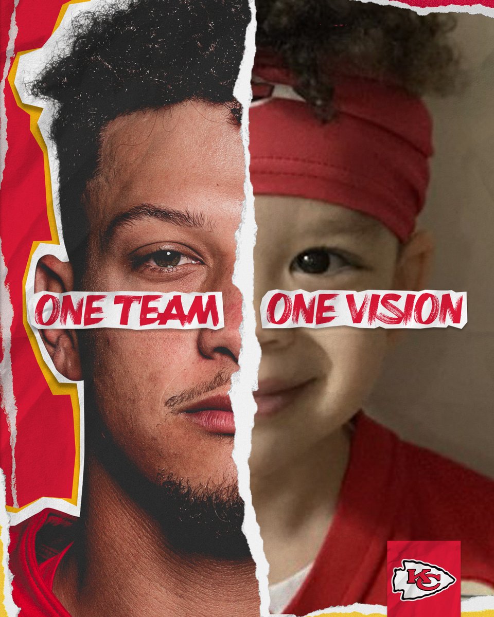 Chiefs's tweet photo. @Donzel_Davis Of course. #OneTeamOneVision https://t.co/xJfowlzHBR