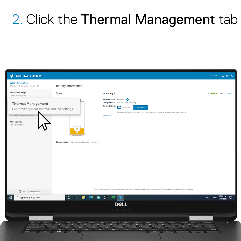 DellCares's tweet photo. 🎮 The harder you use your laptop, the warmer it gets.
As it gets warmer, the system automatically slows down your video card.
Control how that happens with #Dell's Power Manager.
Learn more: ➡️ https://t.co/0Jk1DA7lnO ⬅️
#DellTips #Gaming #PowerManager https://t.co/D6Rw0uWUOV