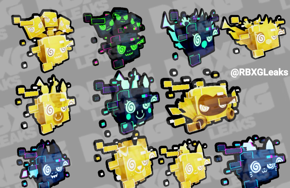RBXGLeaks's tweet photo. New Pet Icons
Glitch Unicorn, Dominus, Phoenix, Cat, dog, dragon, immortus

#PetSimulatorX
PET SIMULATOR X LEAKS https://t.co/hSCwkQT1JW
