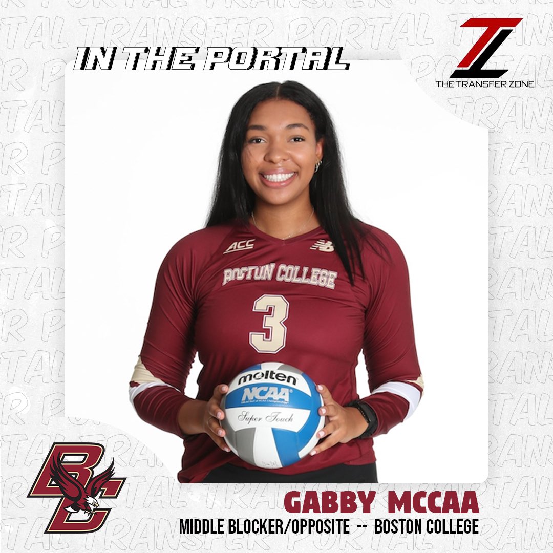 CVBTransfers's tweet photo. 𝗜𝗻 𝗧𝗵𝗲 𝗣𝗼𝗿𝘁𝗮𝗹

✏️: Gabby McCaa
🏐: Middle Blocker/Opposite
📍: Boston College

#CollegeVBTransfers | #NCAAWVB https://t.co/6ZXg6Pt5p4