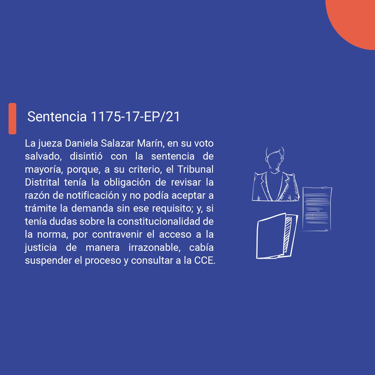 CorteConstEcu's tweet photo. #NovedadesJurisprudenciales | Obstáculos en el acceso a la justicia ante la imposibilidad material de entregar información solicitada en el proceso. 

📄Ver sentencia➡️ https://t.co/UcYV00NGxN https://t.co/YodMz6KVuq