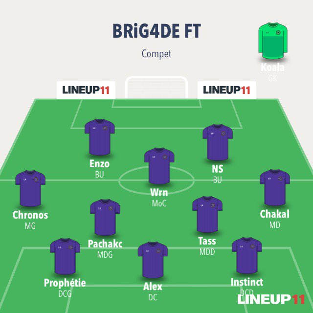La compo de ce soir @EfaOffficiel