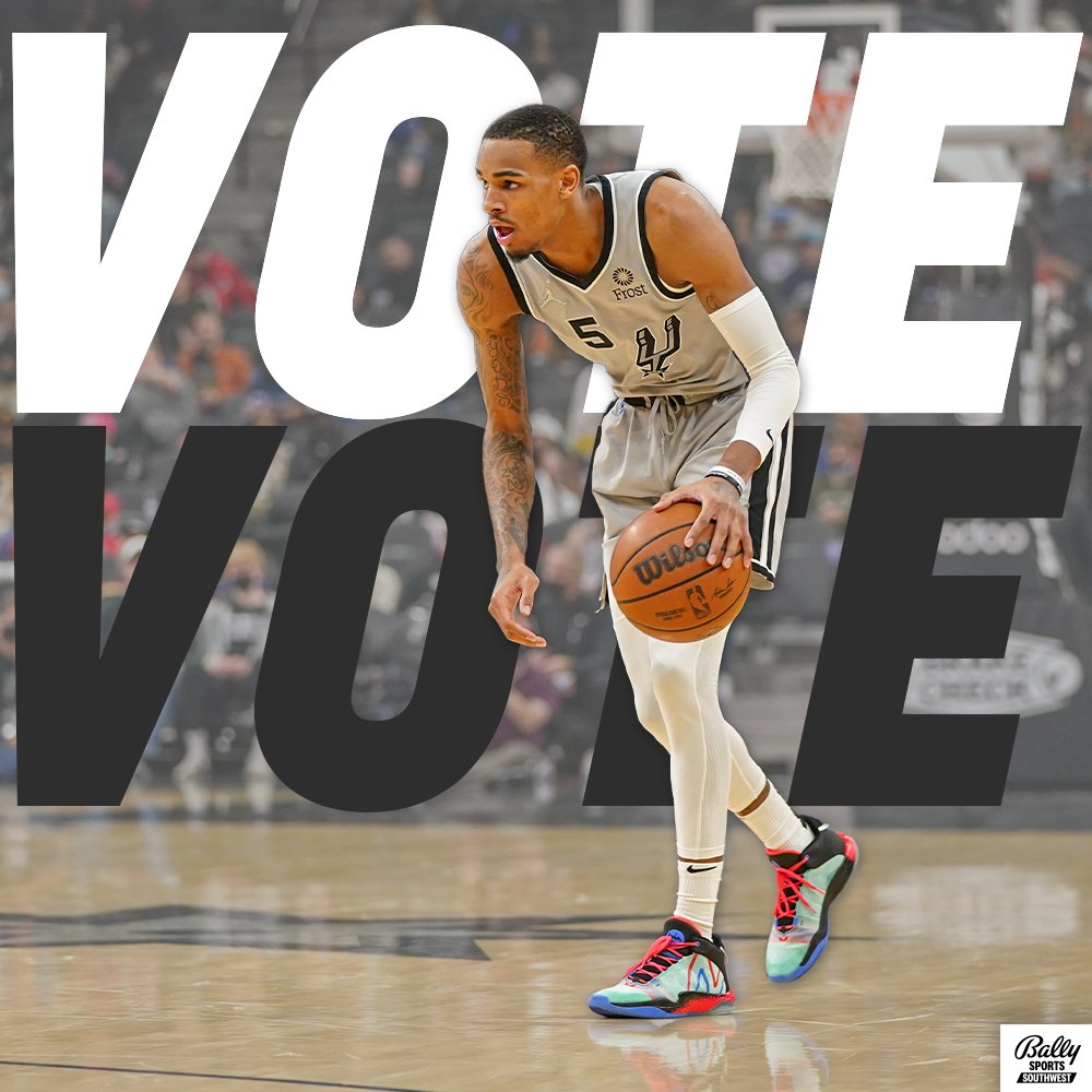 Final push for #DejounteMurray 👀

Retweet to cast your vote to send the <a href="/spurs/">San Antonio Spurs</a> star to the #NBAAllStar game!!

Your vote counts DOUBLE today!