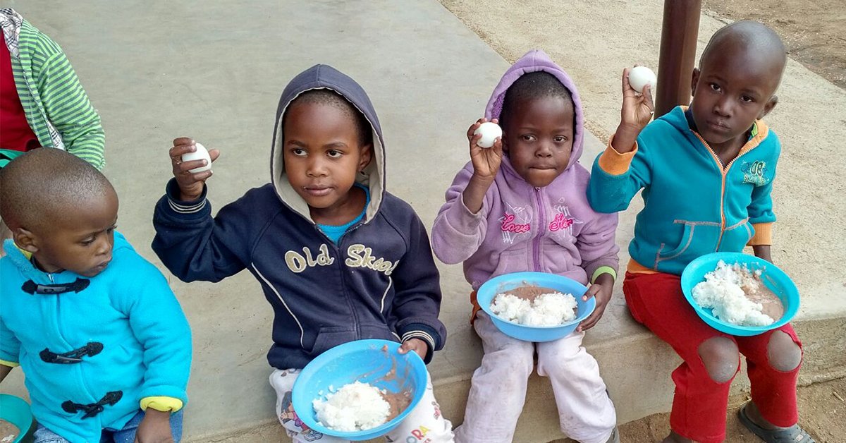 For 7 years, we've proudly supported @HeartForAfrica.  Learn how eggs are #CrackingHunger and bringing hope to a community in Eswatini: bit.ly/3GwU7Dc