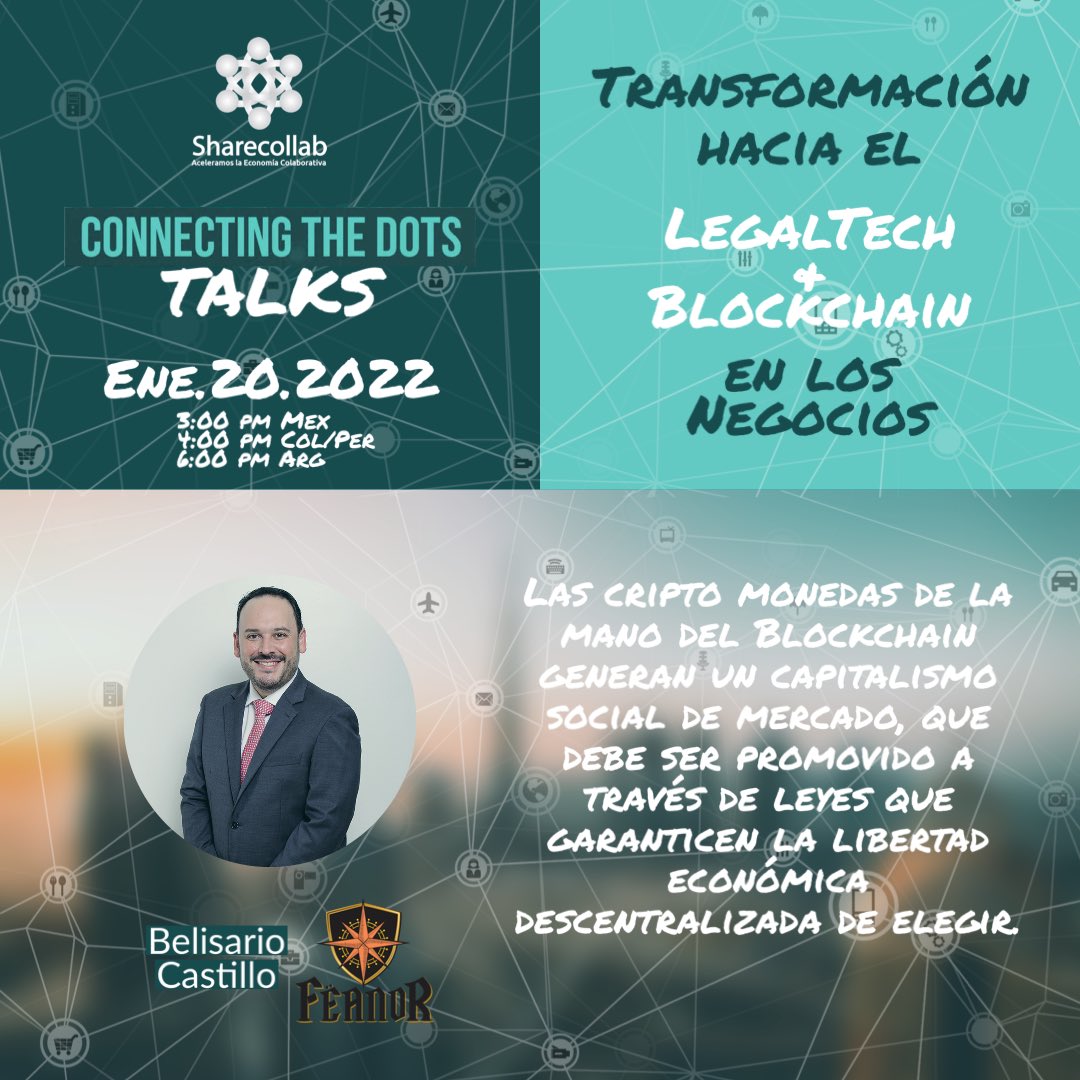 gpalacios's tweet image. Las cripto monedas de la mano del Blockchain generan un capitalismo social de mercado, que debe ser promovido a través de leyes que garanticen la libertad económica descentralizada de elegir.
@BeliCastillo 

Registró al evento: bit.ly/3HXhIxm