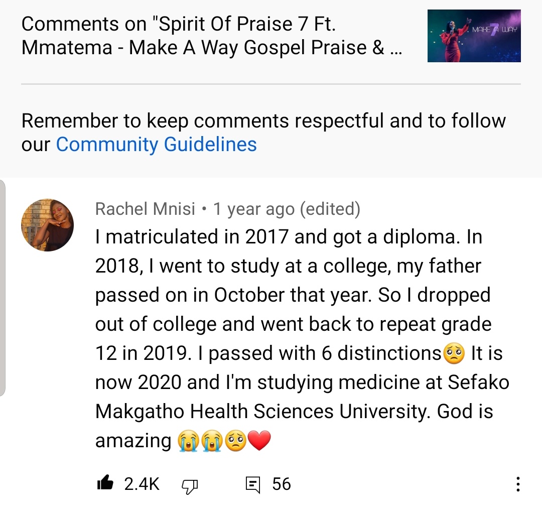 rachel_mnisi's tweet photo. Here's my story. Hope it will make you feel better if you're not happy  about your results ❤#MatricResults https://t.co/HyIKKOg3H7