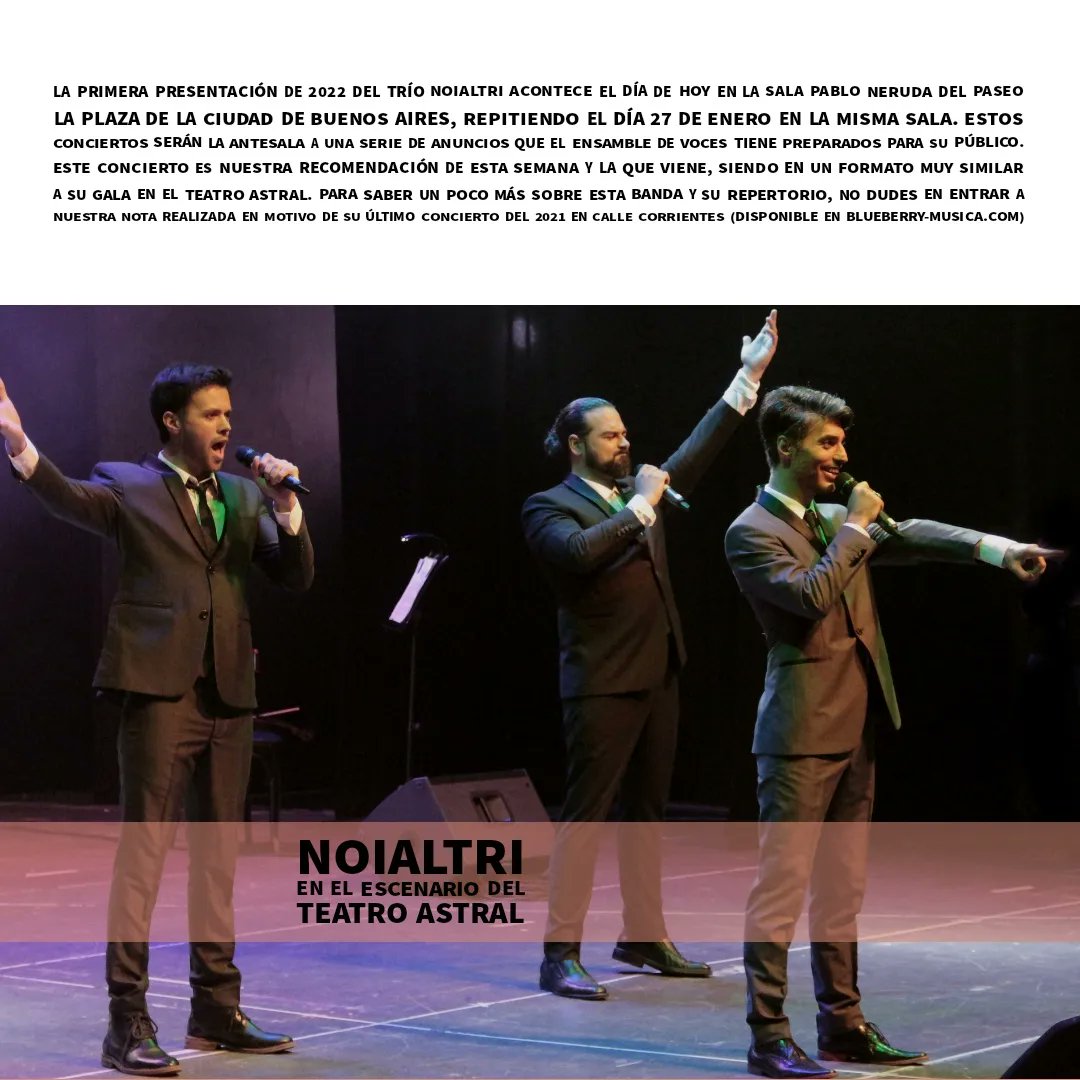 HOY Y LA SEMANA QUE VIENE - <a href="/PaseoLaPlazaOK/">Paseo La Plaza</a> 🫐 <a href="/noialtrioficial/">Noialtri.oficial</a> #ClassicalCrossoverThursday