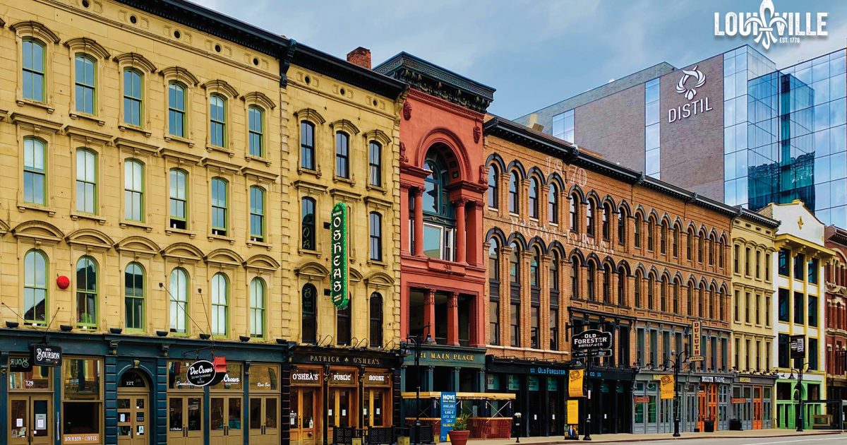 whiskeychap's tweet photo. Whiskey Row is an historic district in Louisville, Kentucky. In the mid 1800s, buildings were used to store whiskey barrels for distilleries in the area. Among them was @oldforester #thewhiskeychaps   #infotweets https://t.co/5EcEAHqPdb