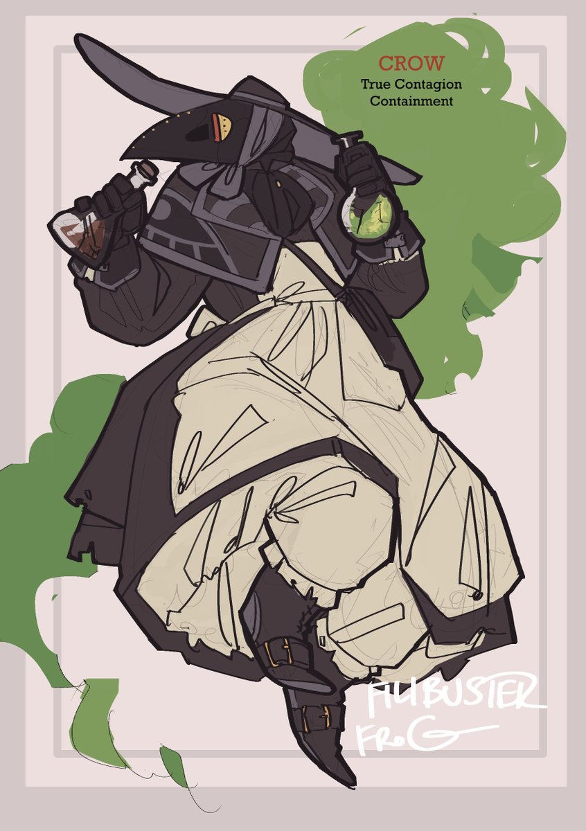 filibusterfrog's tweet image. plague doctor types 1/2