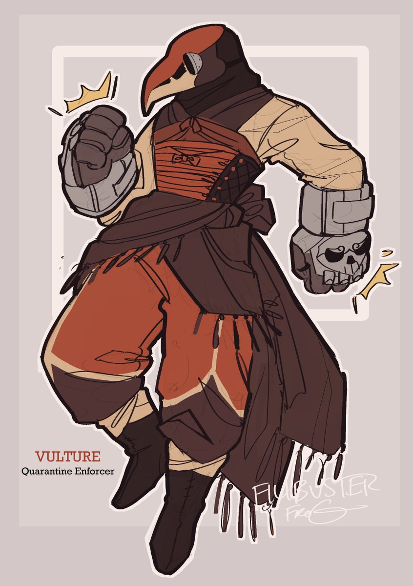 filibusterfrog's tweet image. plague doctor types 1/2