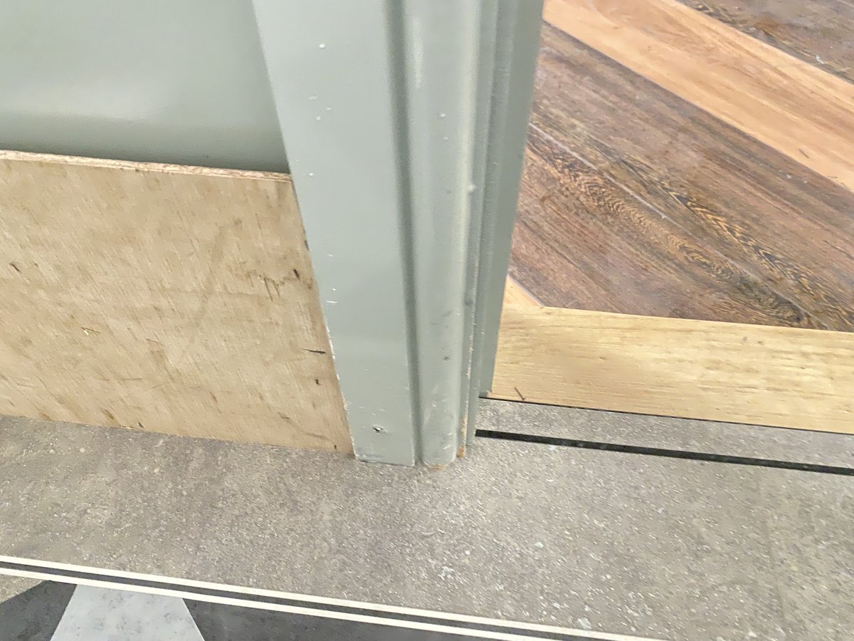 Harry &amp; Joe from #flooringsolutions in Manchester was with us this week for their 2nd apprenticeship LVT session, They came up with the design and created some fantastic work!! Great work gents! 
<a href="/StairrodsUK/">Stairrods (UK) Ltd</a> 
#apprenticeships #training #flooring #LVT