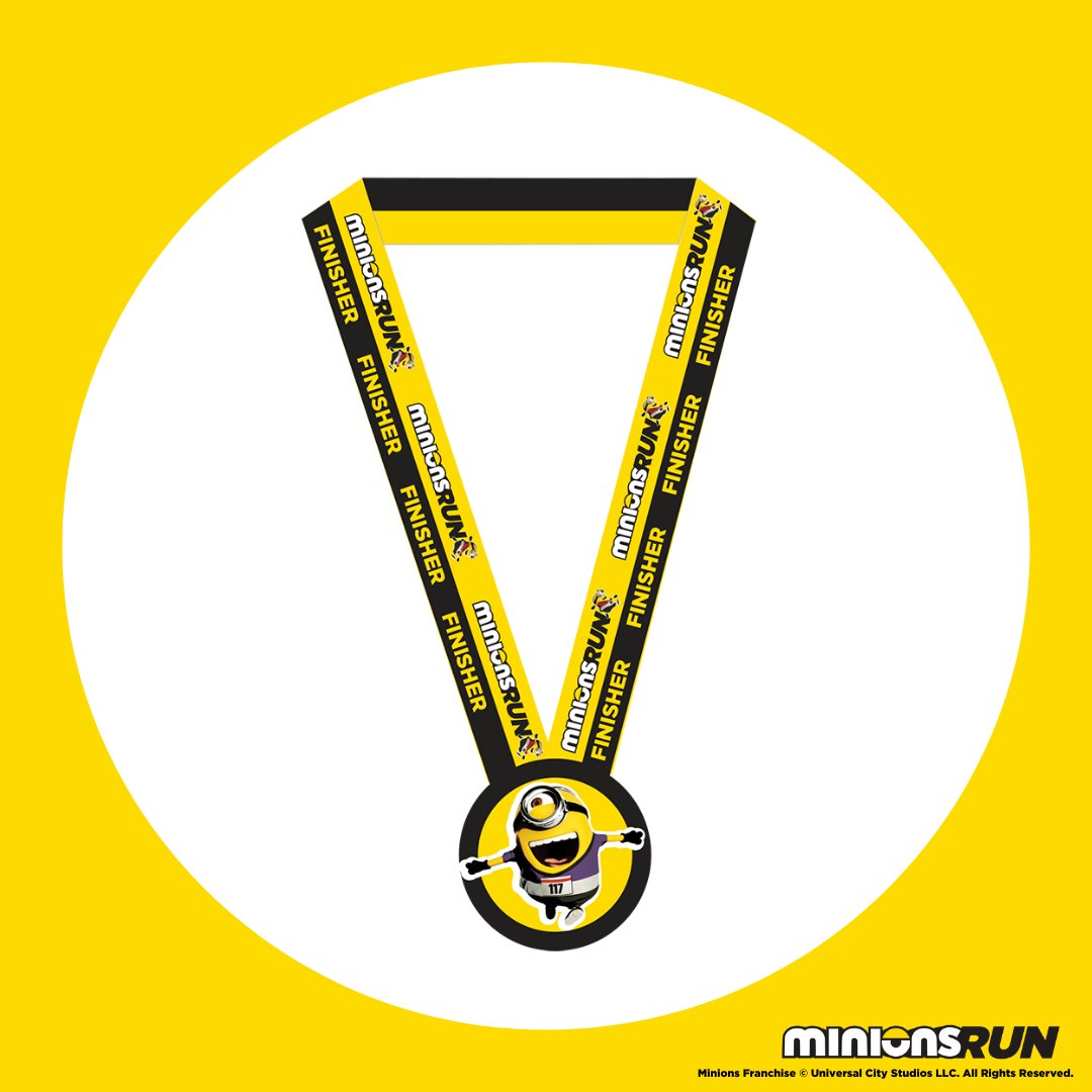 minions5krun's tweet photo. Feeling mischievous? Join your fav assistants for the Minions Run - a fun virtual event that’s sure to have you smiling all the way to the finish line. Race date, distance, and route are totally up to you!

https://t.co/eF4ECaziBU

#minions5k https://t.co/oeYjm5mxma